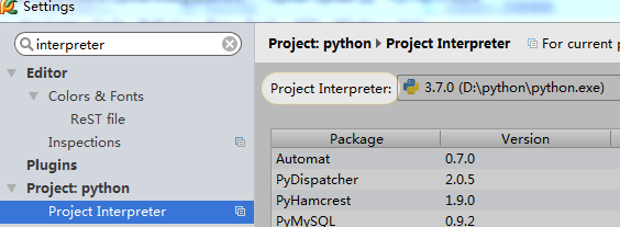 Pycharm运行python提示please select a valid python interpreter