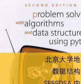 使用Python解决算法与数据结构问题 第2版 中文版pdf