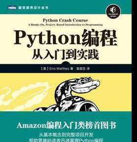 Python编程：从入门到实践 [Eric Matthes著] 中文pdf非扫描版
