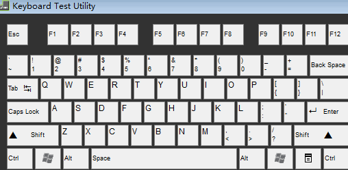 Keyboard Test Utility v2.8键盘测试工具 下载