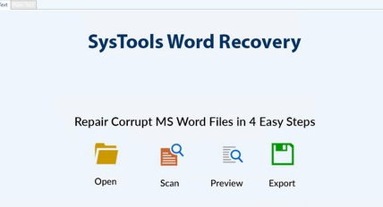 SysTools Docx Repair(docx文档修复软件) v4.0官方版